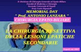 MEMORIAL DAY " Prof. ANTONIO LANZARA " II Divisione di Chirurgia Generale ed Epato-Biliare Facoltà di Medicina e Chirurgia Seconda Università di Napoli.