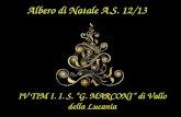 Albero di Natale A.S. 12/13 IV TIM I. I. S. G. MARCONI di Vallo della Lucania.