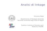 Analisi di linkage Vincenzo Nigro Dipartimento di Patologia Generale Seconda Università degli Studi di Napoli Telethon Institute of Genetics and Medicine.