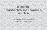il culto misterico nel mondo antico Jacopo Busnach Ravenna Federico Longobardi.