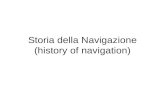Storia della Navigazione (history of navigation).