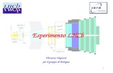 1 Esperimento LHCb Vincenzo Vagnoni per il gruppo di Bologna.