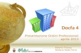 Alberto Fronza Stefano Dalla Torre Docfa 4 Presentazione Ordini Professionali aprile 2013.
