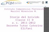 Storie del brivido Classe II D a.s. 2011-2012 Docente Tutor Caterina Elifani Istituto Comprensivo Pietrocola Mazzini Minervino M.