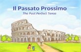 Il Passato Prossimo The Past Perfect Tense. Passato Prossimo Describes recent past events It is a compound tense: formed by using a past participle of.