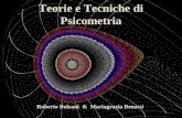 Roberto Bolzani & Mariagrazia Benassi Teorie e Tecniche di Psicometria.