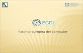 Patente europea del computer. La capacità di usare il computer è un requisito indispensabile per trovare lavoro e migliorare la propria posizione professionale.