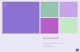 + La privacy di Martina Fellin e Ylenia Nardelli Informatica Anno 2010-2011.