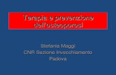 Terapia e prevenzione dell’osteoporosi Stefania Maggi CNR Sezione Invecchiamento Padova.