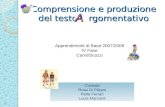 Comprensione e produzione del testo rgomentativo Apprendimenti di Base 2007/2009 IV Fase Carré/Scozzi Corsiste Rosa Di Filippo Perla Ferrari Lucia Marcone.