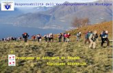 â€œ La Responsabilit  dellâ€™Accompagnamento in Montagna â€‌ Programma di Giornate di Studio Alpinismo Giovanile Escursionismo Settore Escursionismo Senior 3°