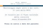 Monitoraggio degli esiti e dei costi: il caso della BPCO Un tassello per il Piano nazionale delle cronicità Arezzo, 26 novembre 2014 Presa in carico e.