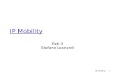 IP Mobility IP Mobility Reti II Stefano Leonardi