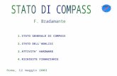 1.STATO GENERALE DI COMPASS 2.STATO DELL’ANALISI 3.ATTIVITA’ HARDWARE 4.RICHIESTE FINANZIARIE.