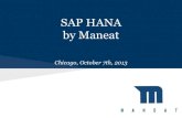 SAP HANA presented by Maneat USA v01