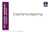 ITFT -Capital Budgeting