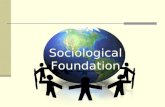 Sociological foundation of curriculum