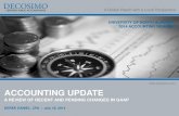 GAAP Accounting Update: A Review of Recent Changes in GAAP - Derek Daniel