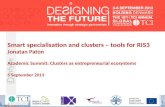 TCI2013 Smart specialisation and clusters - tools for RIS3