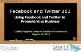 Facebook and Twitter for Business 201