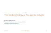 CFC Day 2 The game industry and game design