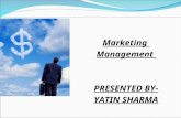 Marketing management complete PPT