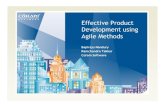 Effective Product Development Using Agile Methods