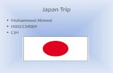 Japan trip offical