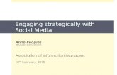 Engaging Strategically With Social Media