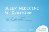 Sleep Medicine: An Overview