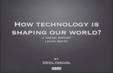 How is Technology Shaping Our World