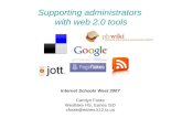 Il2007  Librarian 2.0:  Supporting Administrators with Web 2.0 Tools