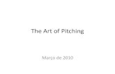 The art of pitching