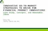 Innovative Go-To-Market strategies for Financial Product Innovations