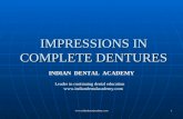 Impressions / implant dentistry course