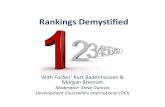 Rankings Demystified