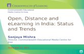 Open, Distance and eLearning in India: Status and Trends