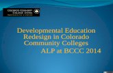 Colorado Community College Systems COETC presentation at Accelerated Learning Program Conference June 2014