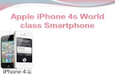 iPhone 4s World class Smartphone