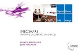 IMEC Share - Innovate, collaborate and excel