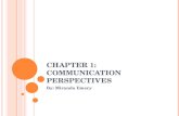 Chap1: Communication Process