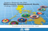 MDGs Provincial Status Report 2010 Philippines Agusan Del Sur