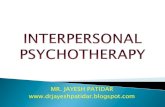 Interpersonal psychotherapy