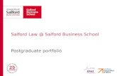 Salford law at salford business school
