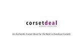 Corset Deal India - An Authentic Corset Store for the Best in Overbust Corsets