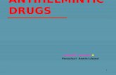 7   anthelmintic drugs