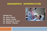 Radiographic interpretation