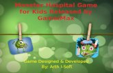 Monster hospital game for kids released by gamei max