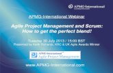 Agile Project Management & Scrum: how to get the perfect blend!