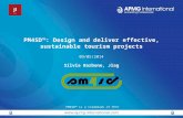 PM4SD: Design and deliver effective, sustainable tourism projects